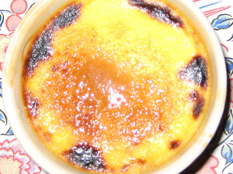 Recipe for Crème Brûlée Inspired by Eggs in Milk