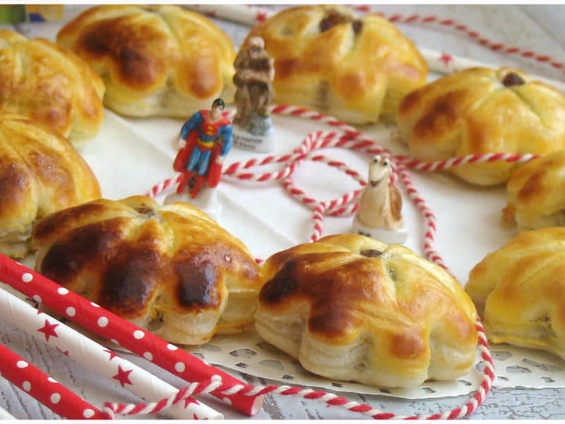 Special Children’s Galette with Frangipane and Chocolate